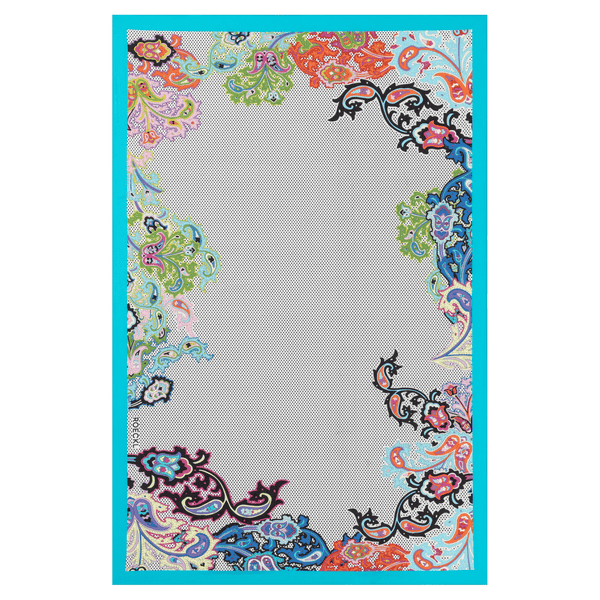 Paisley Illusion 100x160 - white multi