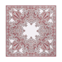 Paisley Reflection 90x90  - multi taupe