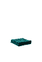 Braided Cashmere Schal 30x180 - emerald