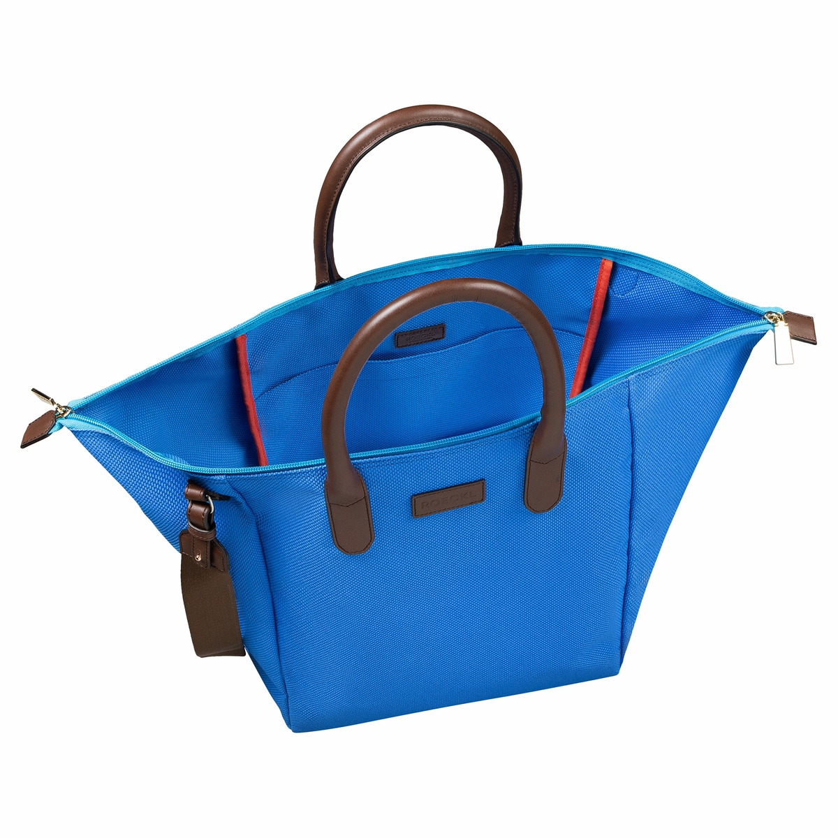 Bottle Shopping Bag L - sky
