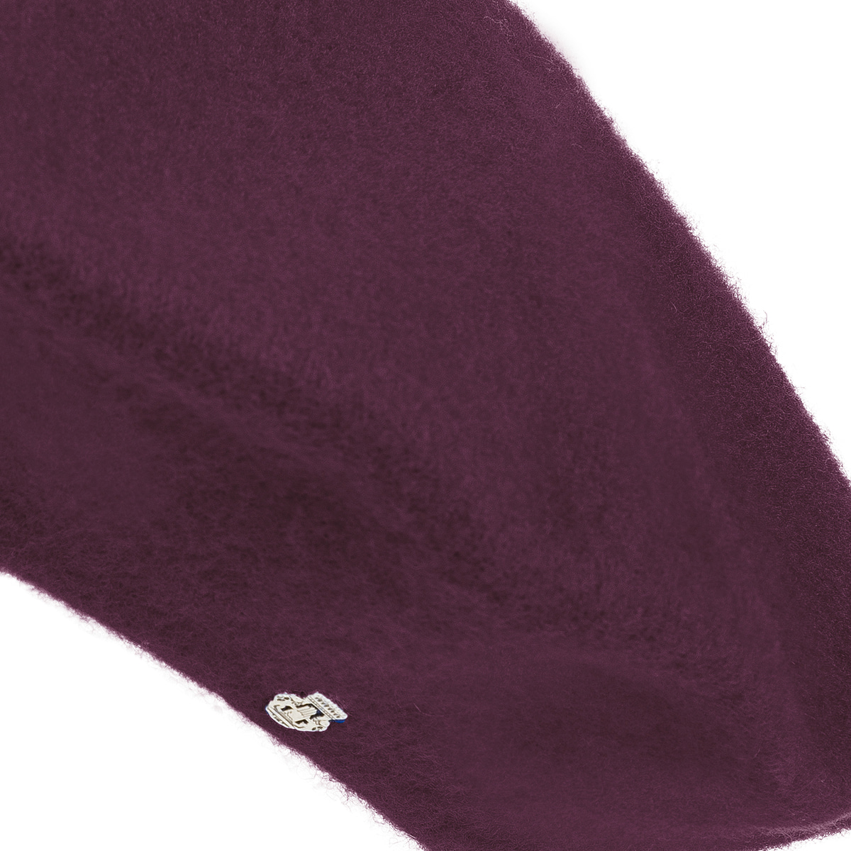 Classic Wool Beret  - grape