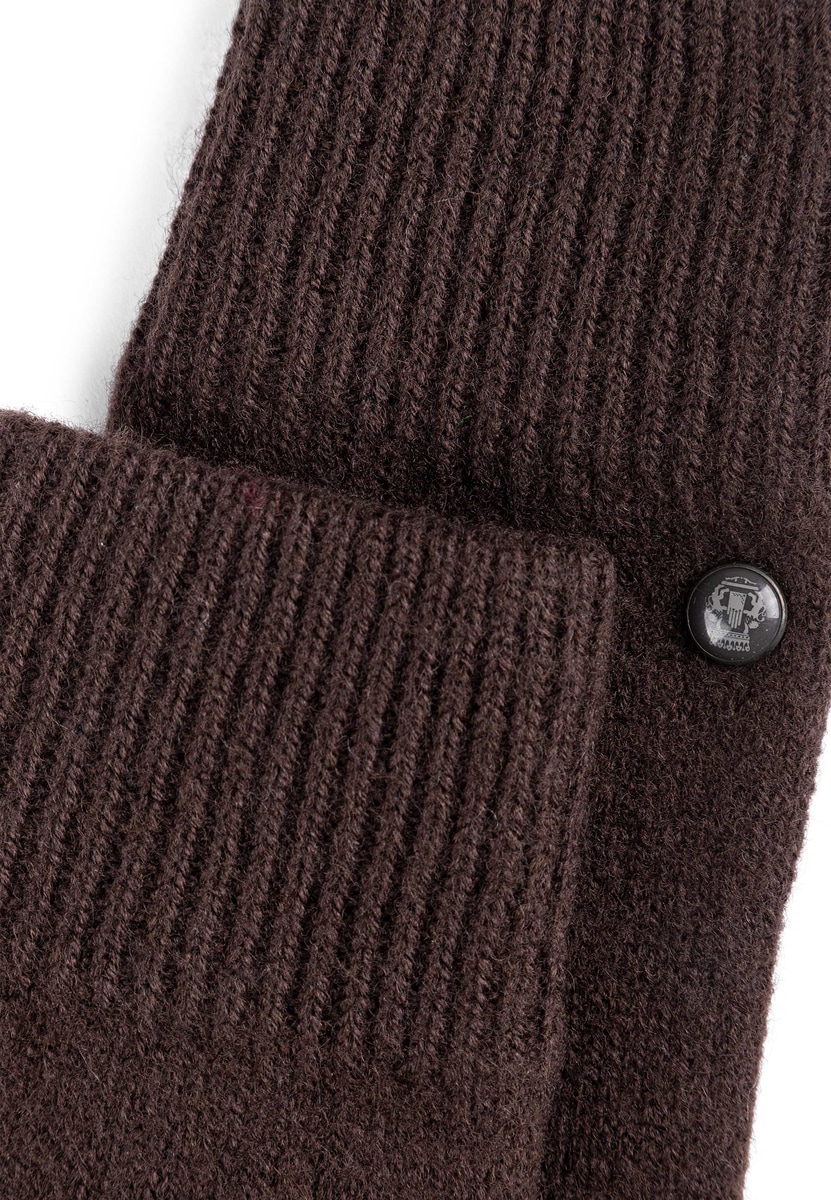 Walkhandschuhe Lederinnenhand - mocca