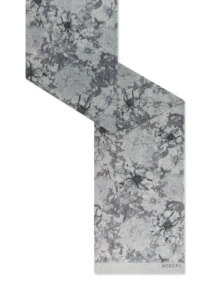 Flower Wind 80x180 - silvergrey