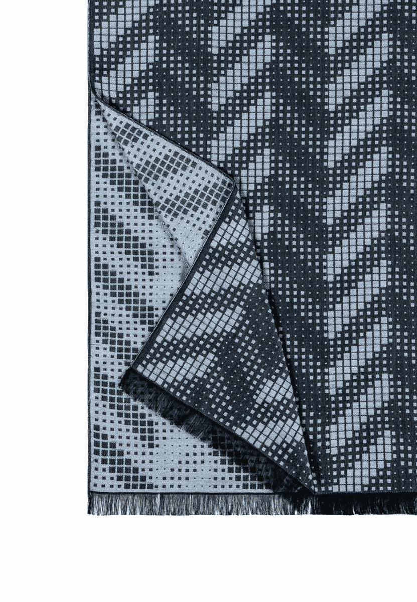 Graphic Jacquard 53x190 - jeans