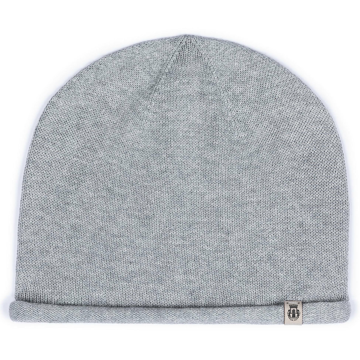 Casual Rib Mütze - silvergrey
