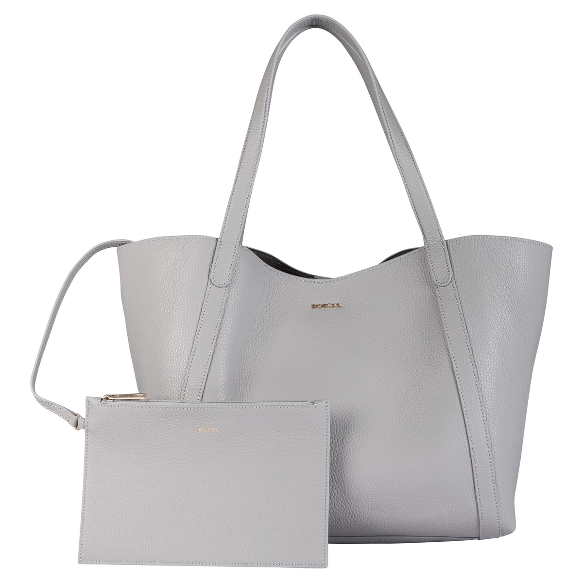 Florence Shopper Grained large - moonstone