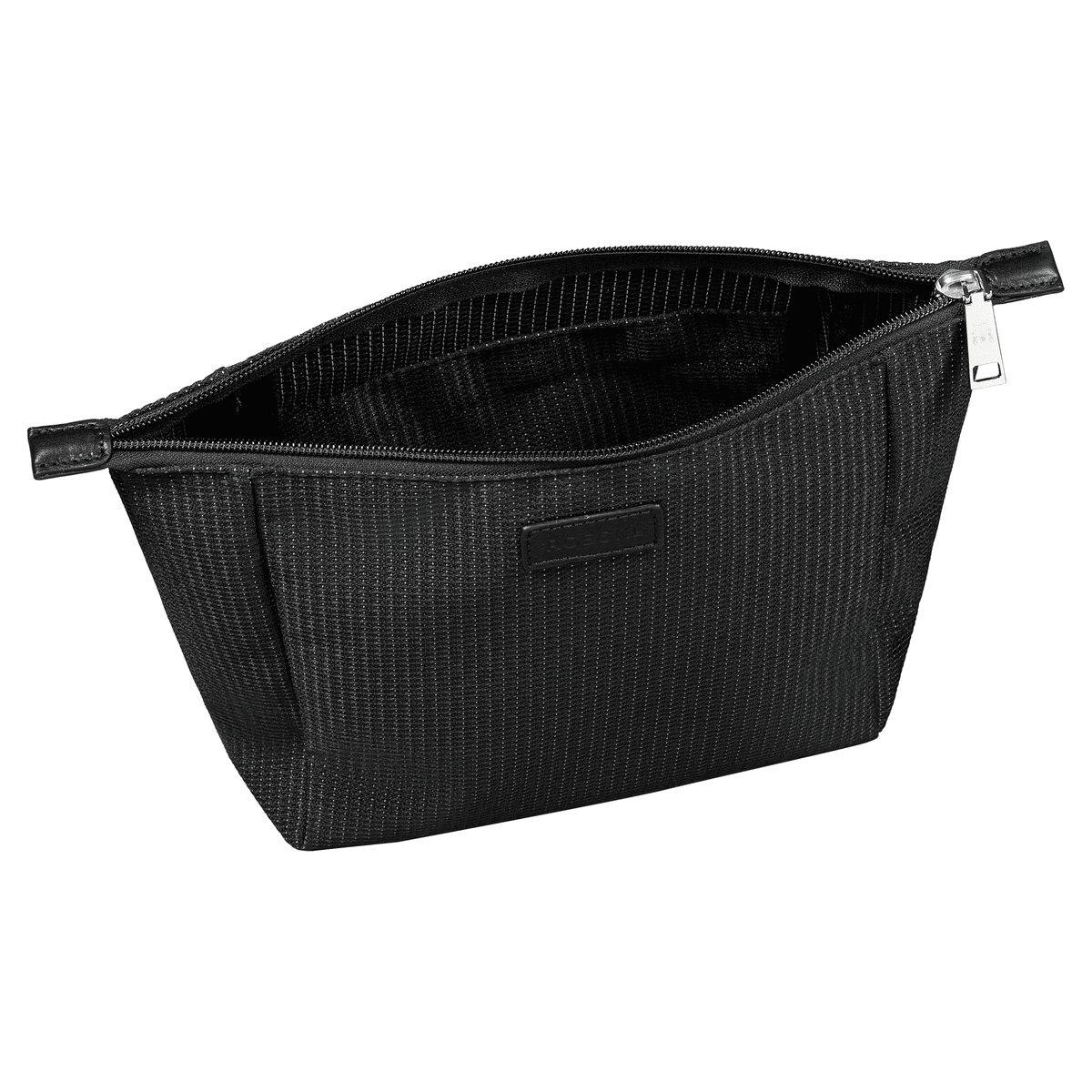 Bottle Bag Pouch M  - black/silver