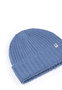 Pure Cashmere Umschlagmuetze  - dove