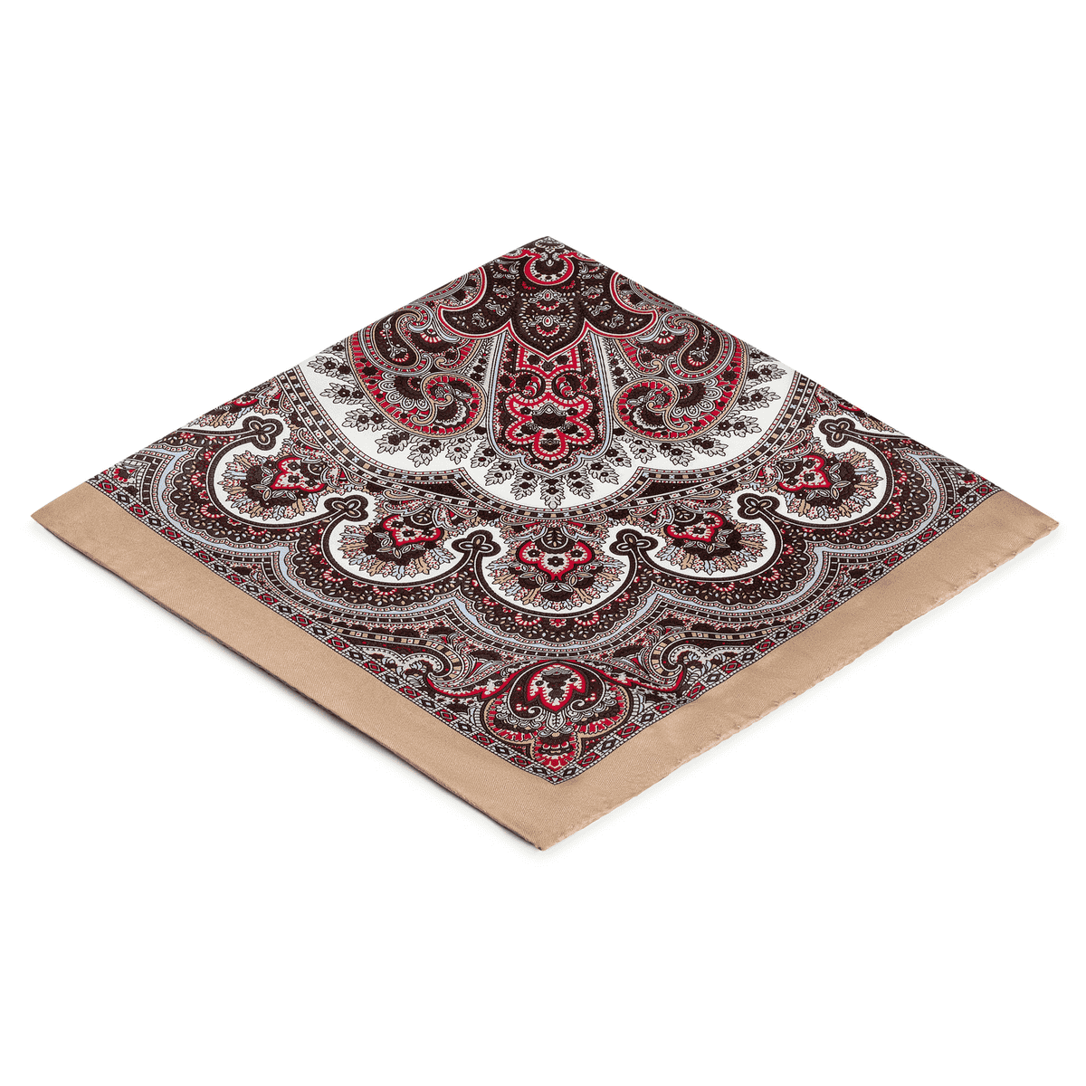 Young Paisley 53 x 53 - multi beige