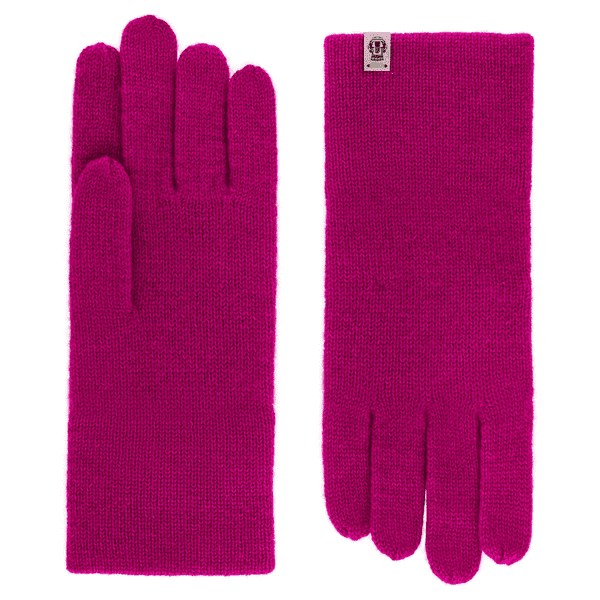 Pure Cashmere Handschuhe - fuchsia