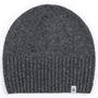 Merino Tweed Mütze  - anthracite