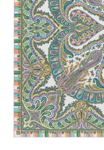 Circular Ornament 90x90 - multi pastel