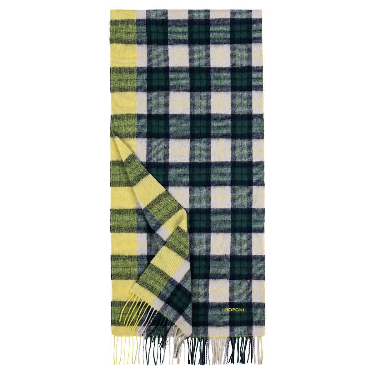 Stripe Tartan 40x180 - beige/navy