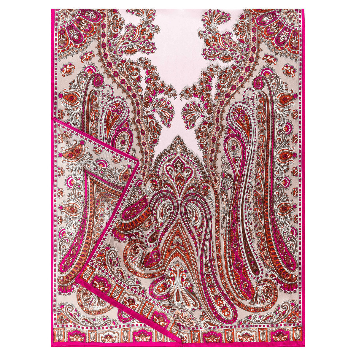 Paisley Reverie 70x180 - rose/beige