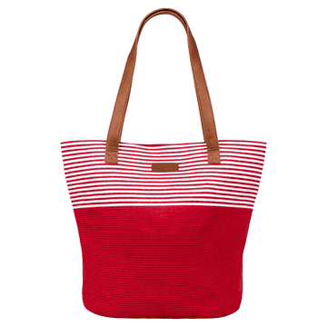 Paloma Shopper medium - classic red