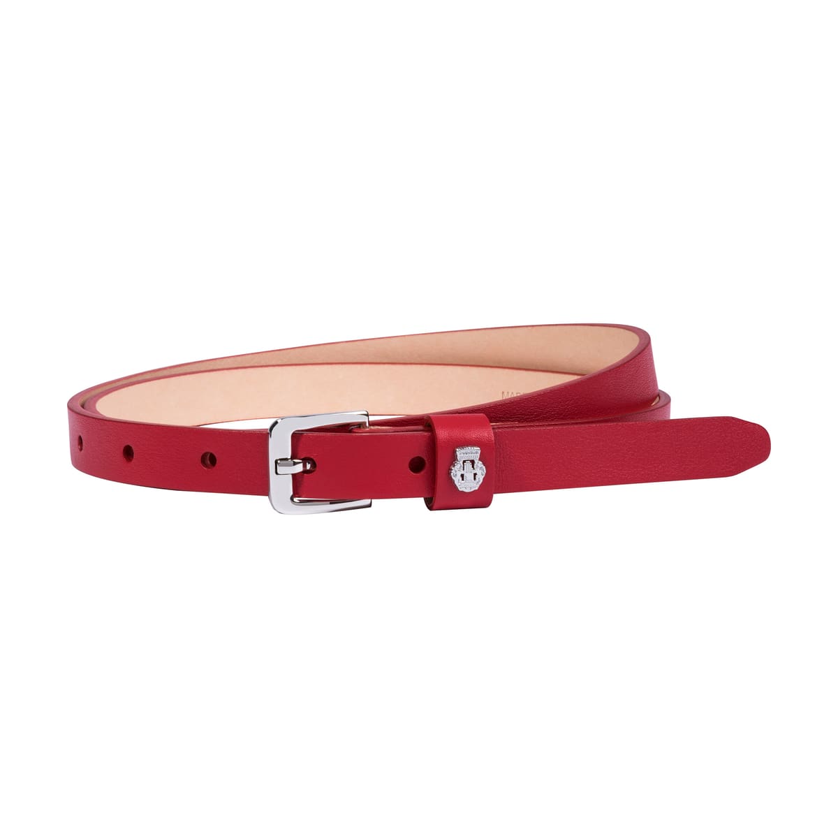 Ladies' Slim Belt - classic red
