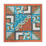 Patchwork Treasure 140x140 - multi red
