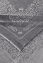 Floral Ornament 130 x 130 - anthracite
