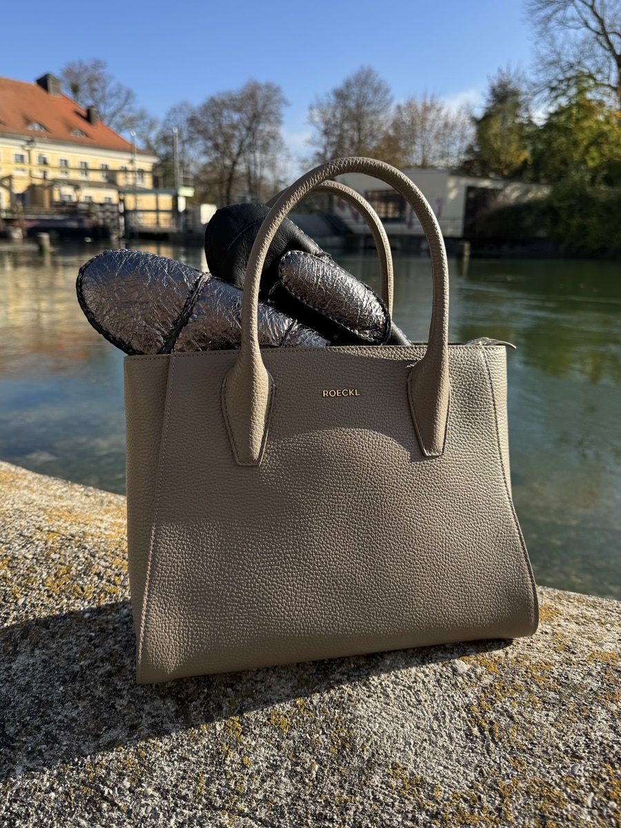 Mathilde Handtasche medium  - taupe