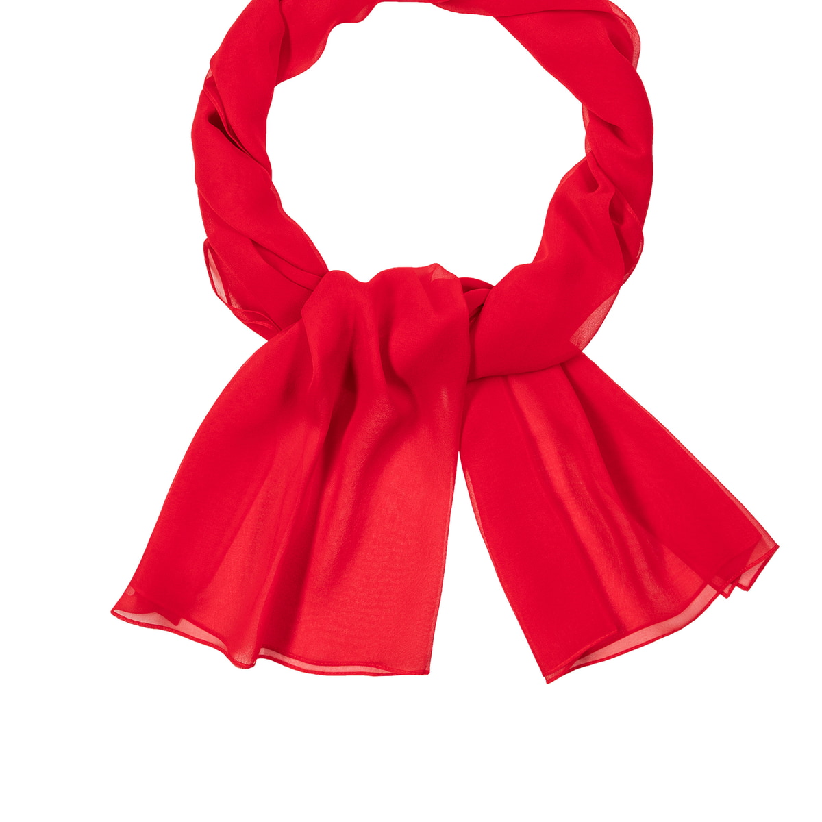 Classic Georgette 65 x 180 - red