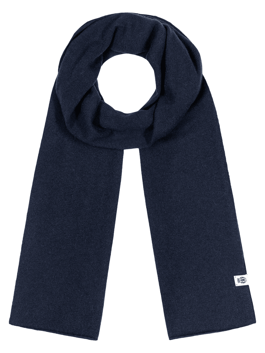Business Cashmere Schal 30x180 - navy