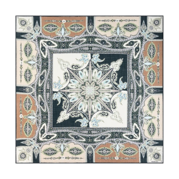 Ornamental Grace 90x90 - multi emerald
