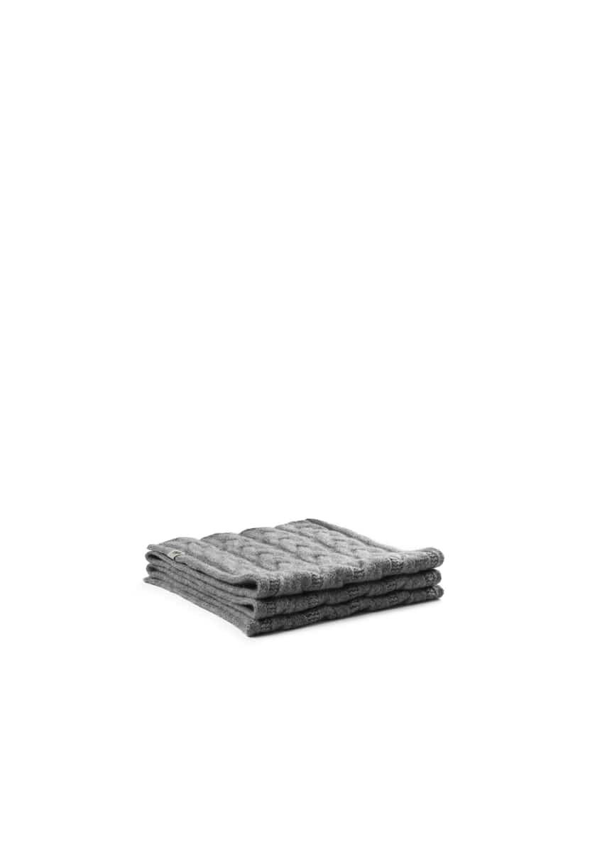 Braided Cashmere Schal 30x180 - flanell
