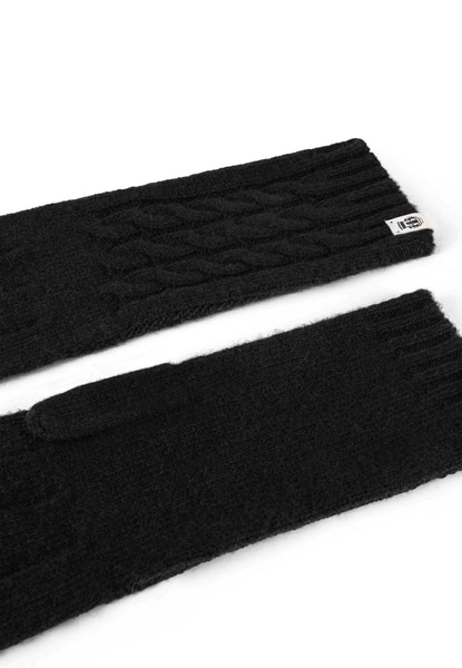 Braided Handschuh - black