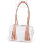 Lenny Bag  - powder/white