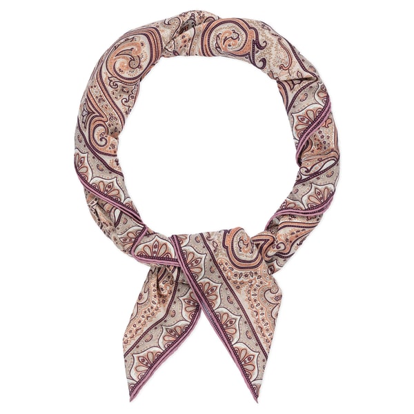 Enchanted Paisley 140x140 - multi mauve