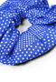 Scrunchie Fusion Dots medium - multi blue