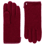 Klassischer Walkhandschuh Women - bordeaux