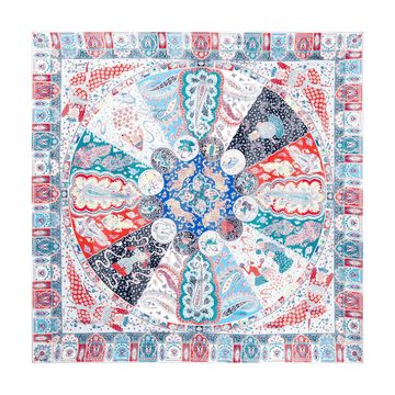 Persisches Horoskop 140x140 - multi silver