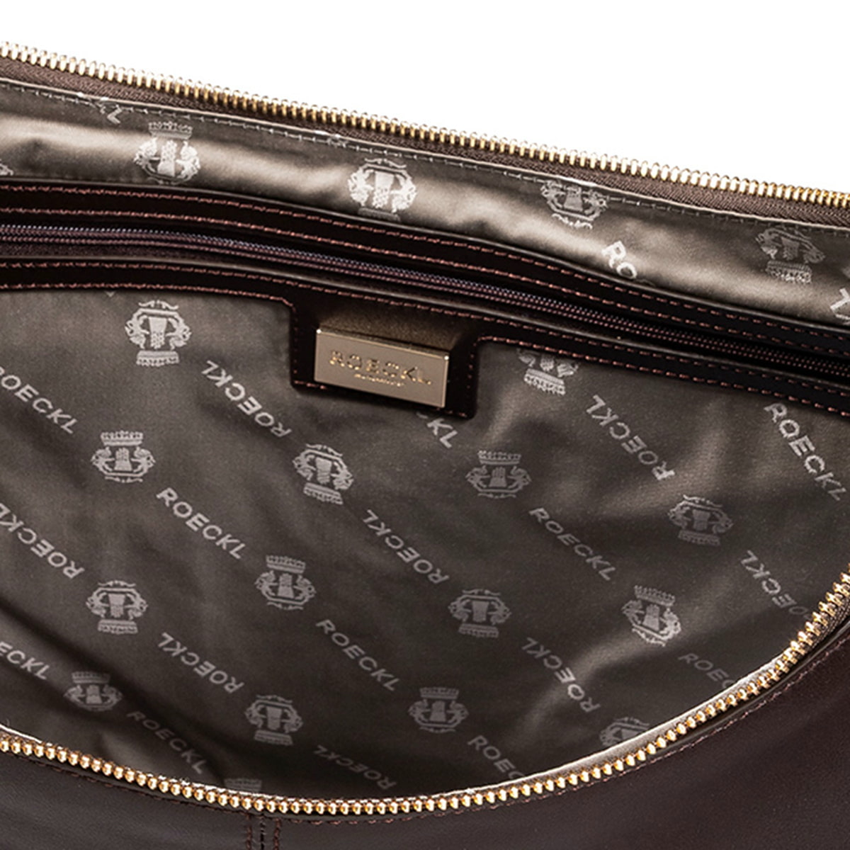 Solea shoulder bag large - coffee