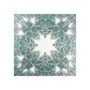 Paisley Reflection 90x90  - multi aqua