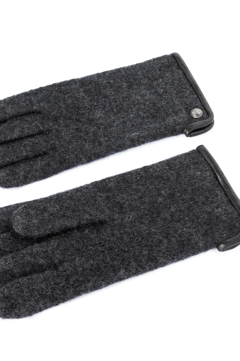 Klassischer Walkhandschuh Women - anthracite