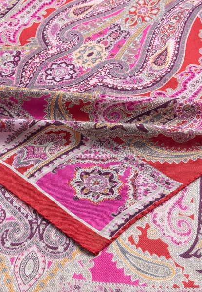 Harfen Paisley 70x170 - red/cashmere