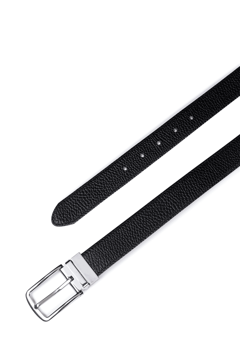 Amie reversible 3cm - black/creme