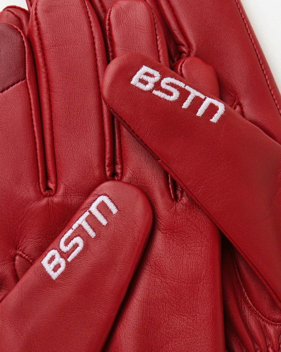 BSTN men gloves Touch - tomato red