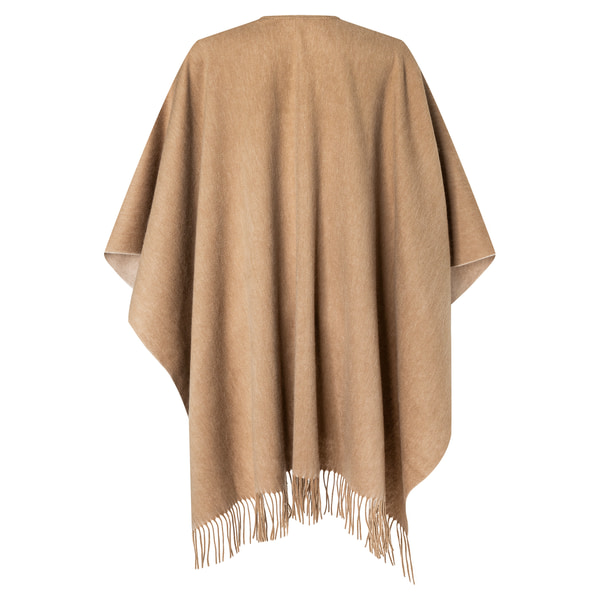 Vevey Poncho - camel