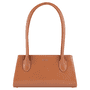 Elisa handbag small  - saddlebrown