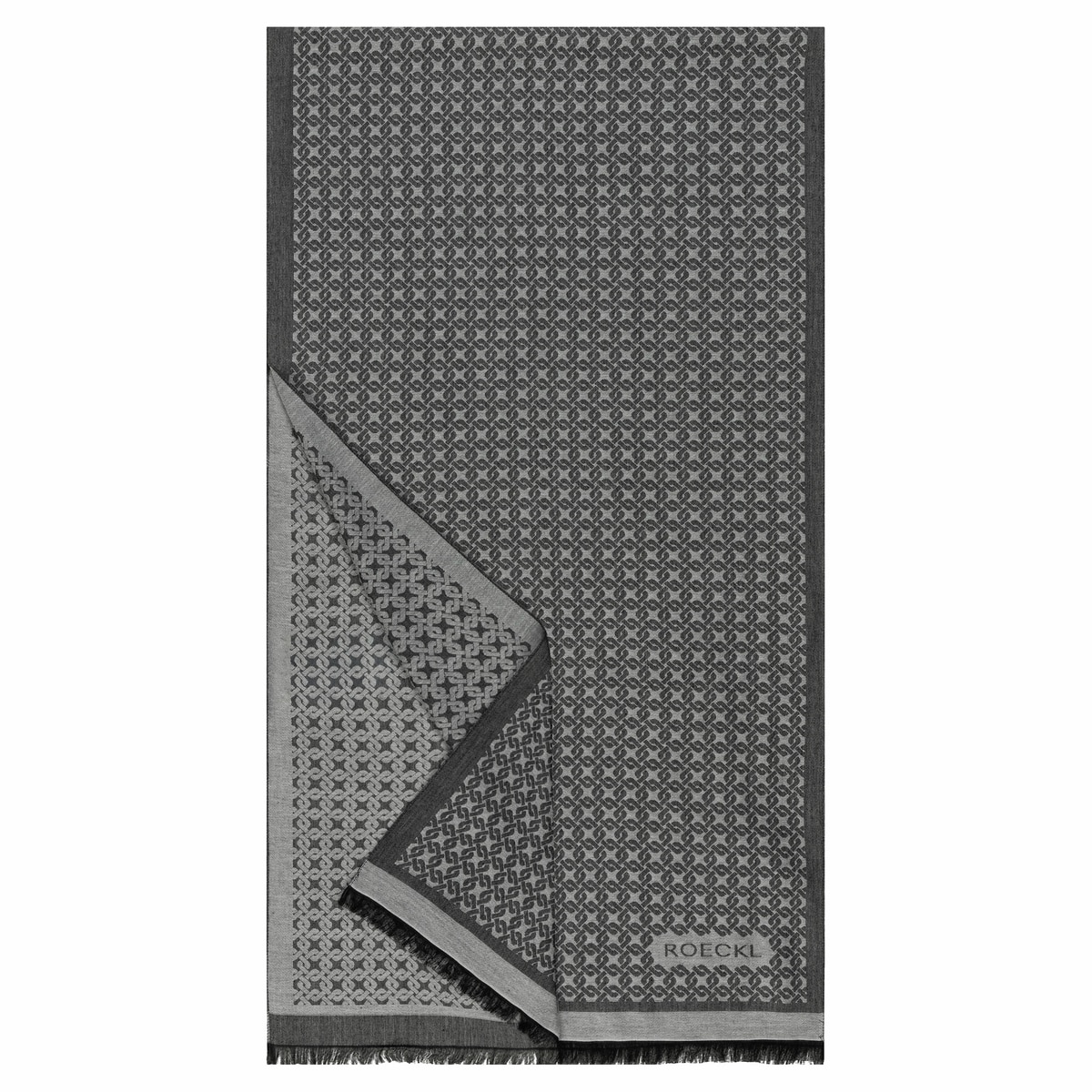 Rope Pattern 53x195 - silvergrey