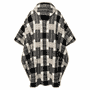Grays Poncho - multi cashmere