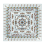 Desiree 105x105  - aqua/petrol