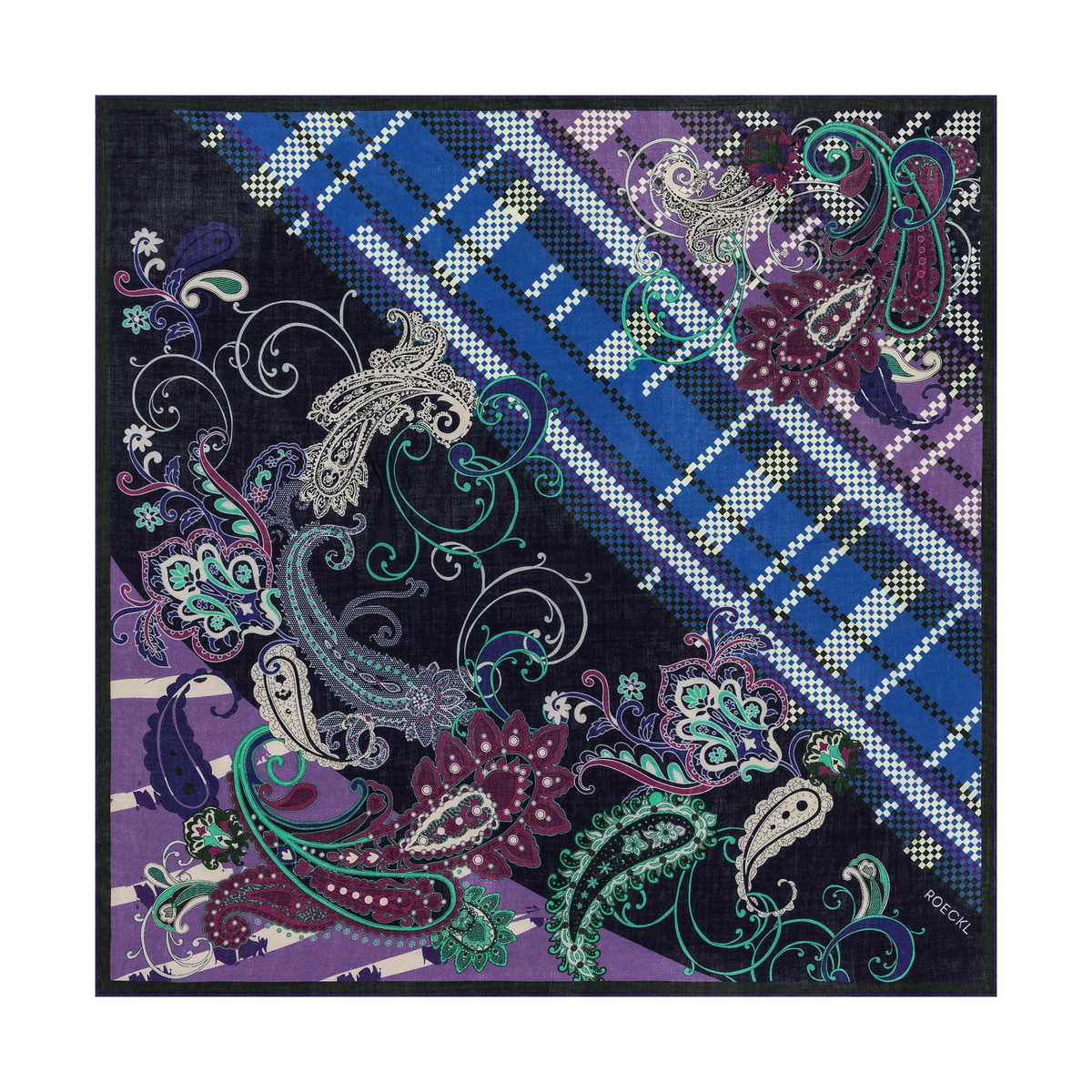 Junction 100x100 - multi navy