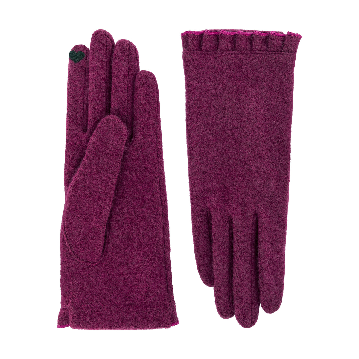 Velvet Cuff Touch Cut&Sewn - fuchsia
