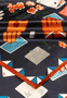 Dakota 65x65  - multi cobalt
