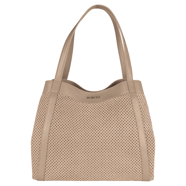 Florence Shopper Perforated   - beige