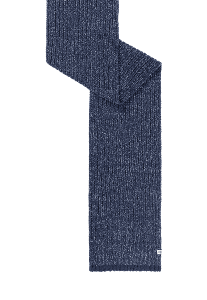 Mouliné Stripes Schal 25x180 - multi blue