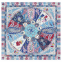 Persisches Horoskop 140x140 - multi blue